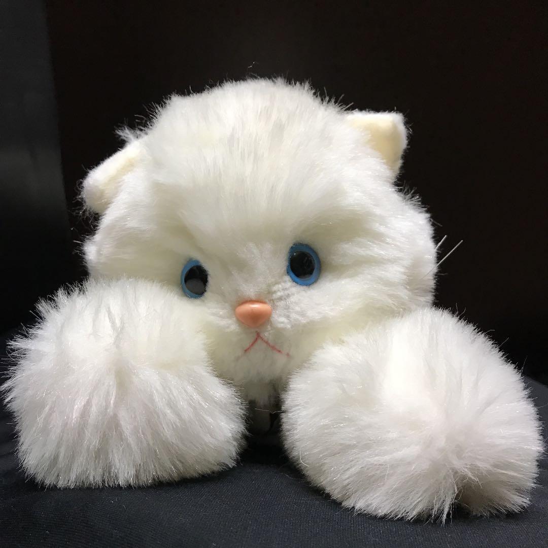 ぬいぐるみ　猫　ねこ　ペルシャ猫　創美社　タグ有り　激レア　希少❣️ リボンネコ ペルシャ ぬいぐるみ 猫 たけのこ : HONDA STORE - 通販