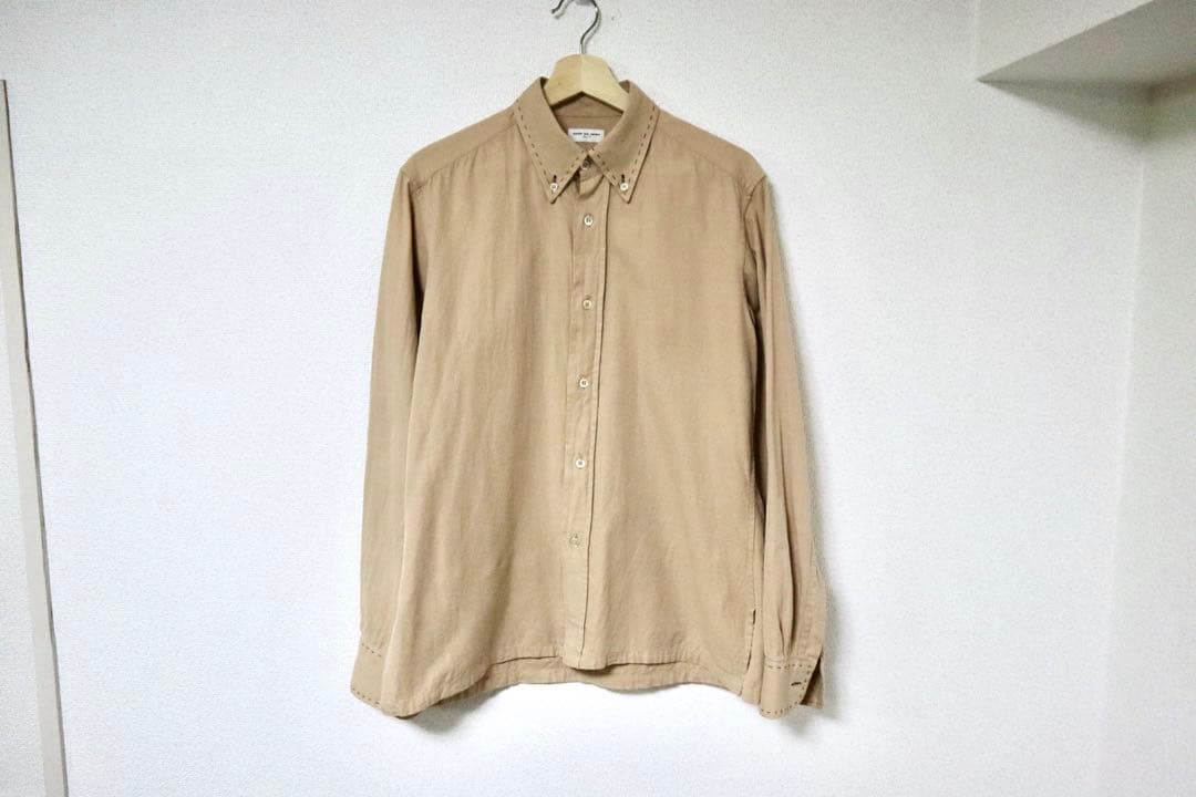 DRIES VAN NOTEN ベージュ長袖シャツ　イタリア製