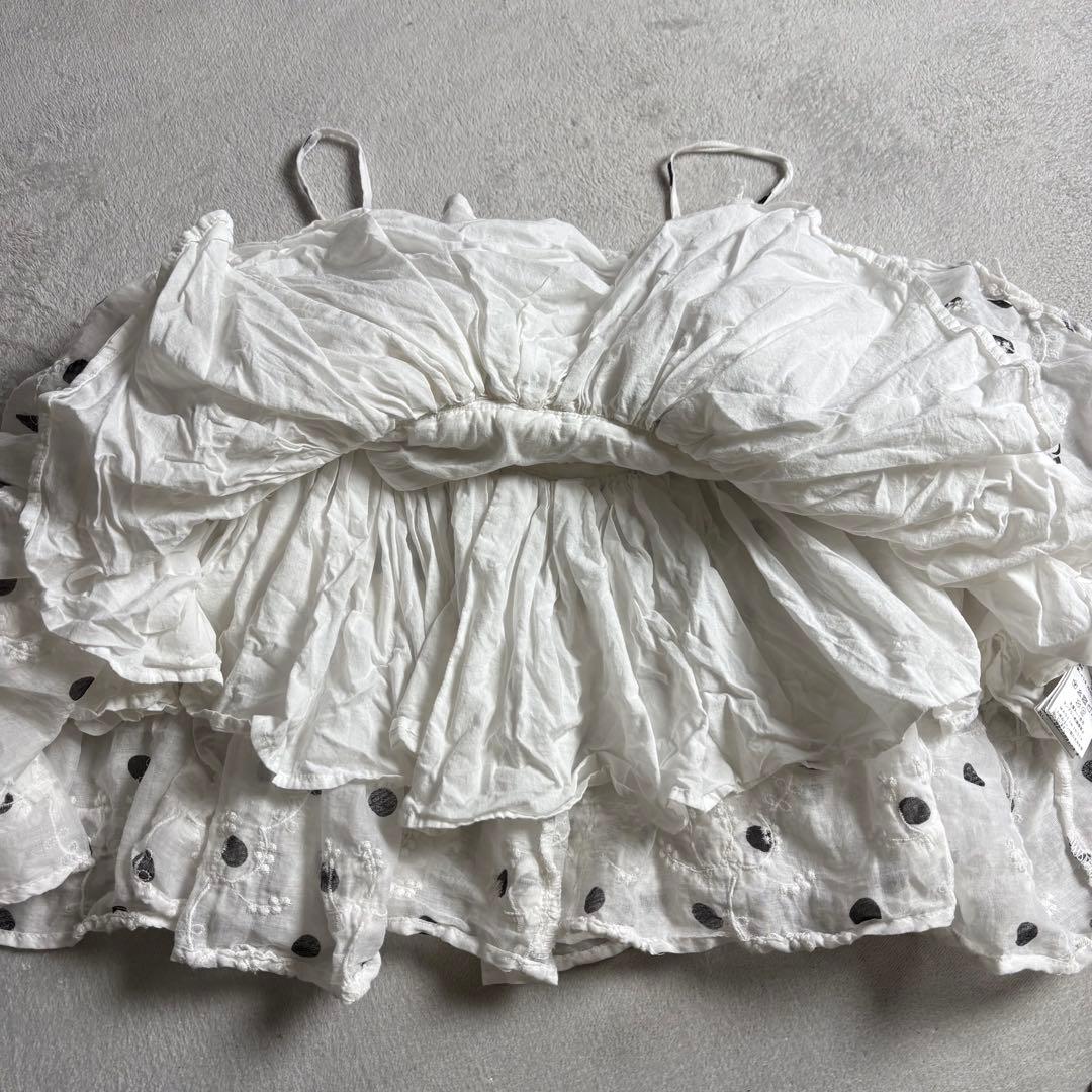 crinkle crinkle crinkle ドットキャミソール - メルカリ