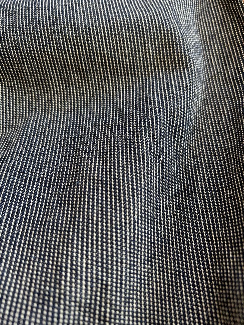 岡山デニム ハイロック ヒッコリーデニムパンツ ユニセックス32インチ