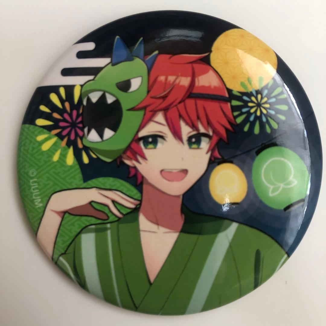 からぴち じゃぱぱ 缶バッチ カラフルピーチ - メルカリ