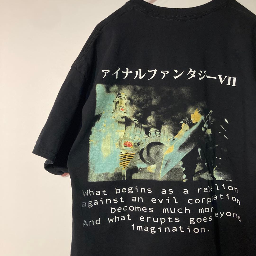 FinalFantsyファイナルファンタジー7Tシャツ古着ビンテージy2kゲーム