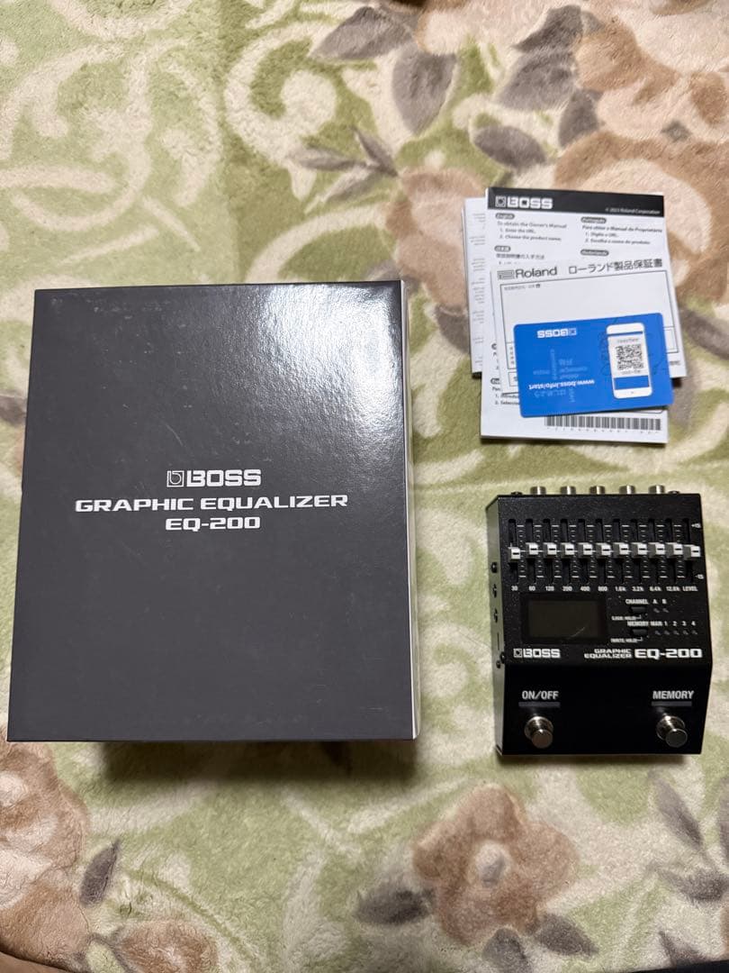ギター BOSS EQ-200 graphic equalizer