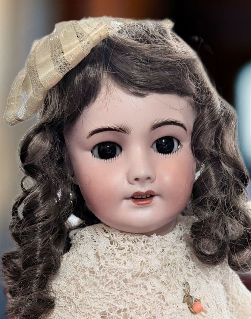 キ*い様 アンティーク ビスクドール SFBJ301 8