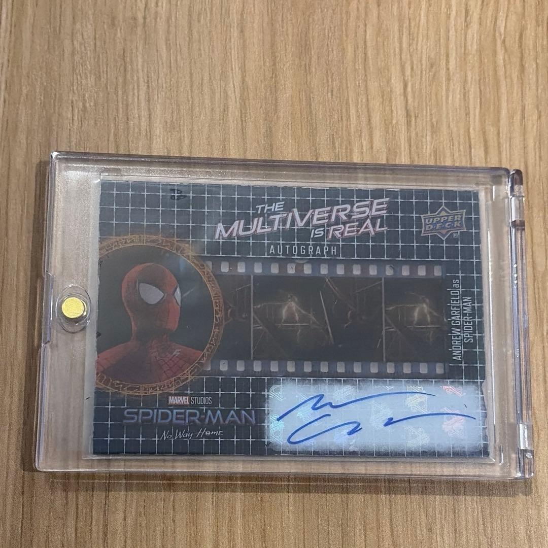 upperdeck スパイダーマン アンドリュー・ガーフィールド サインカード
