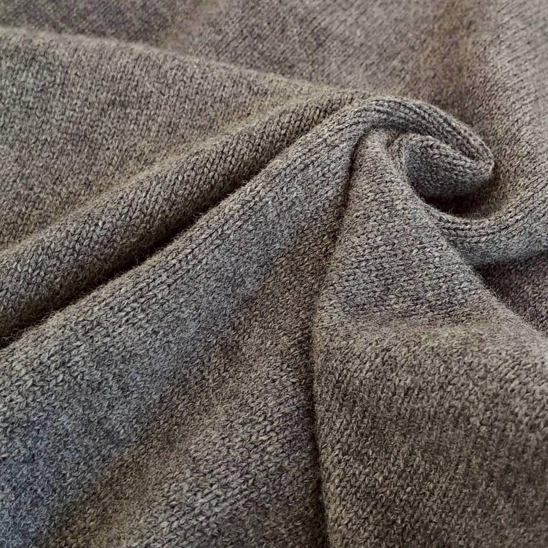 B2047 23区 ウールカシミヤ タートルネックニット 46 大きい 洗える