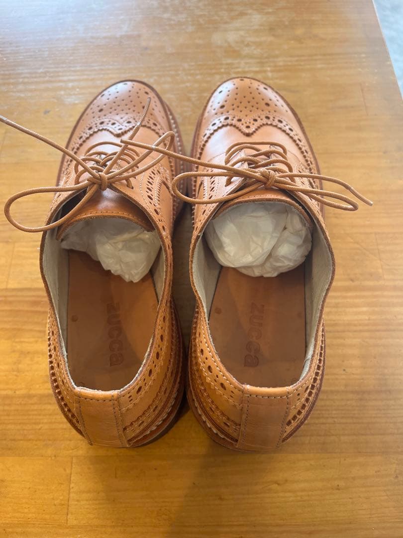 zucca ウイングチップシューズ M 24.0〜24.5cm
