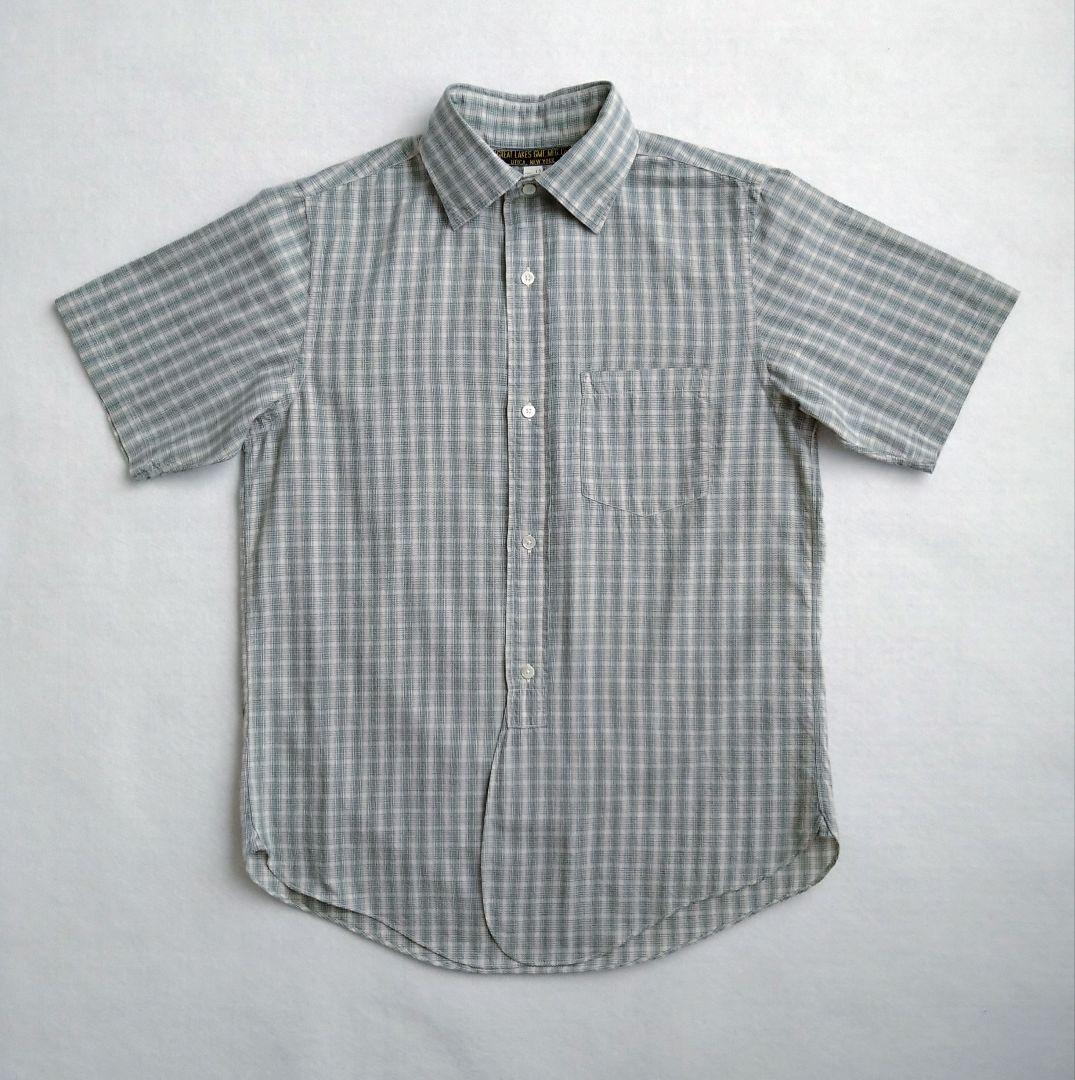 フリーホイーラーズ ワイドスプレッド メイラー チェックシャツ 半袖 15 M
