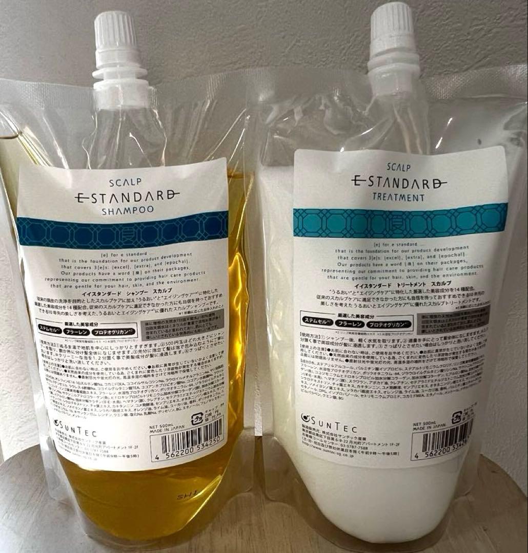 イイスタンダード　スカルプ　シャンプートリートメント　レフィル　500ml