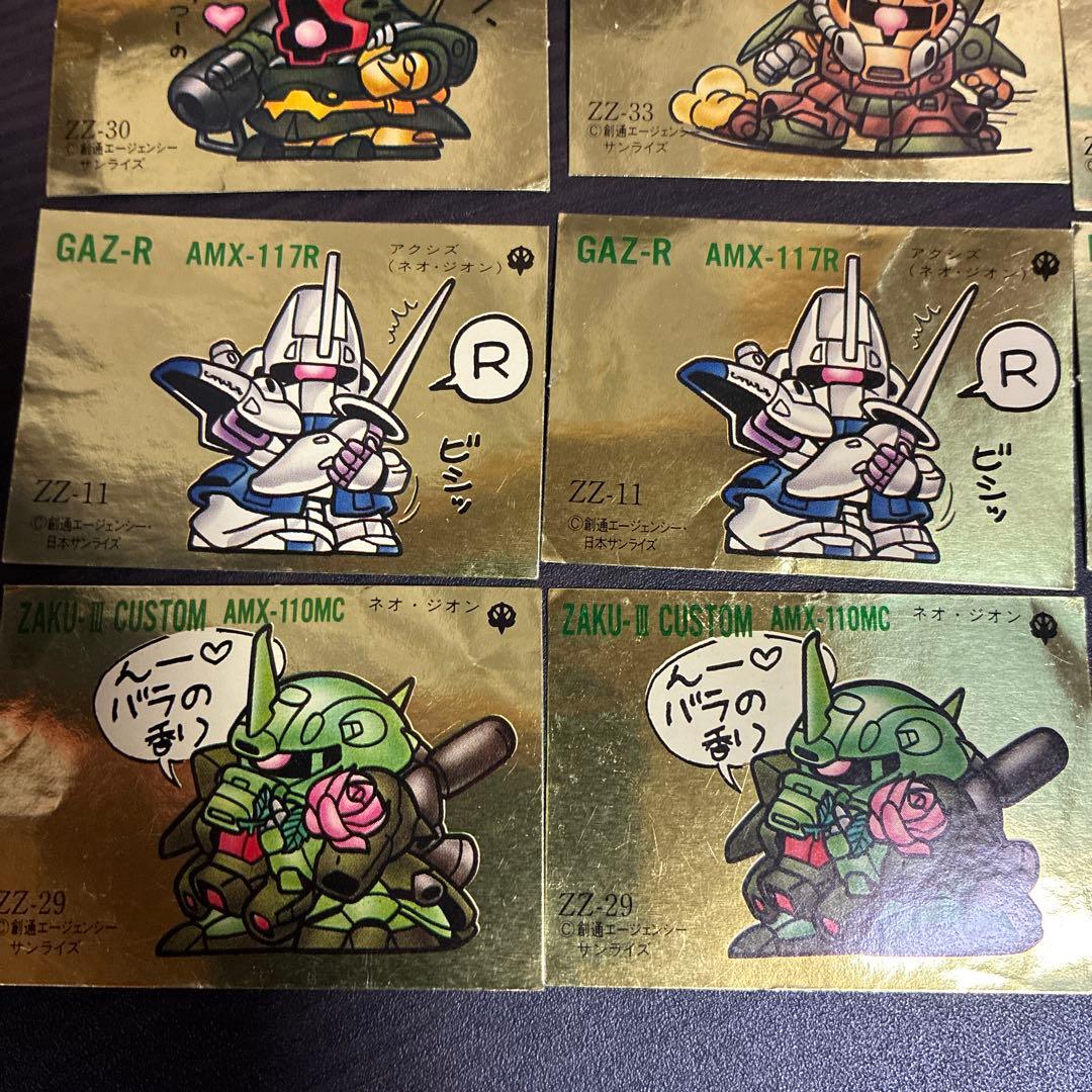 希少】SDガンダム ガシャポンシール 22枚セット - メルカリ