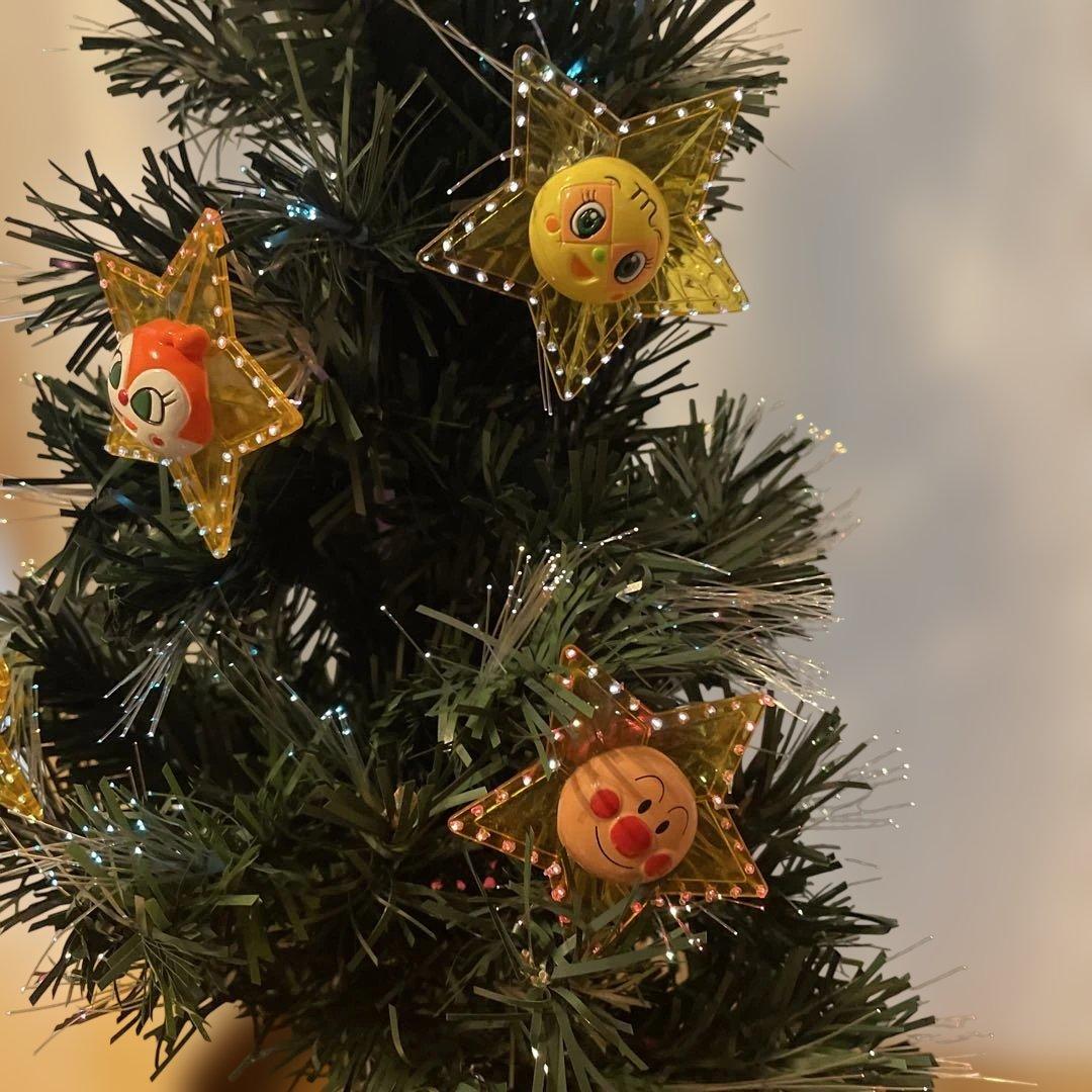 希少品】アンパンマン ファイバークリスマスツリー - メルカリ