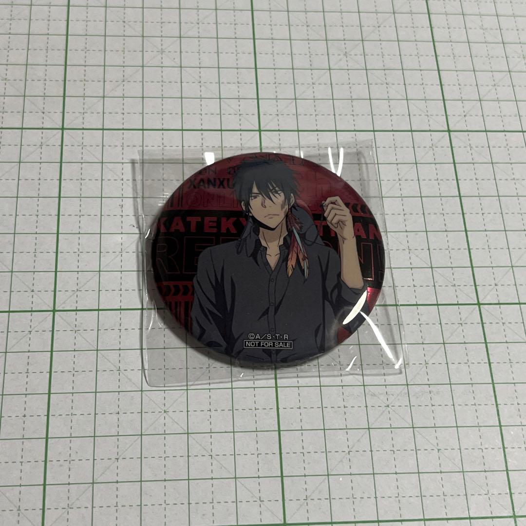 家庭教師ヒットマンREBORN！ アニメイト 購入特典 缶バッジ XANXUS