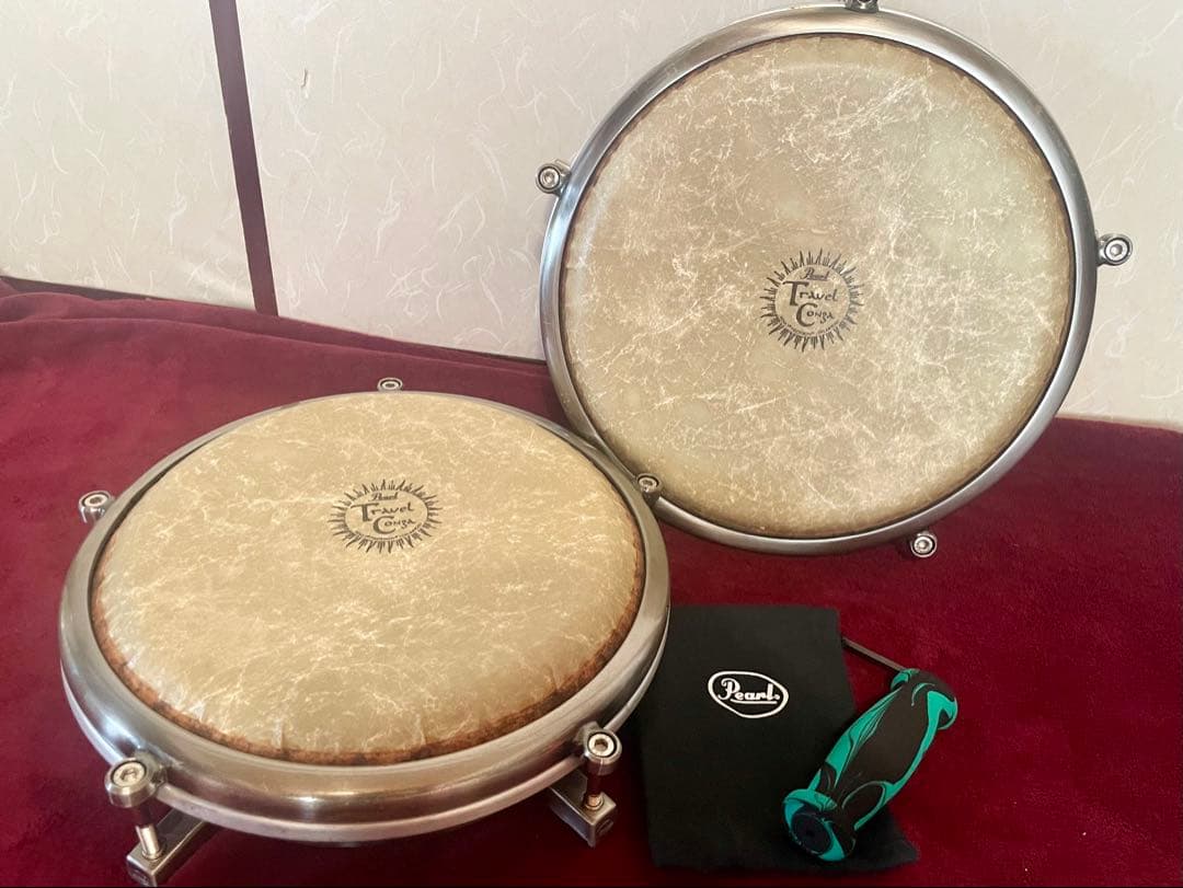 Pearl パール Travel Conga トラベル コンガ 2個セット 廃番