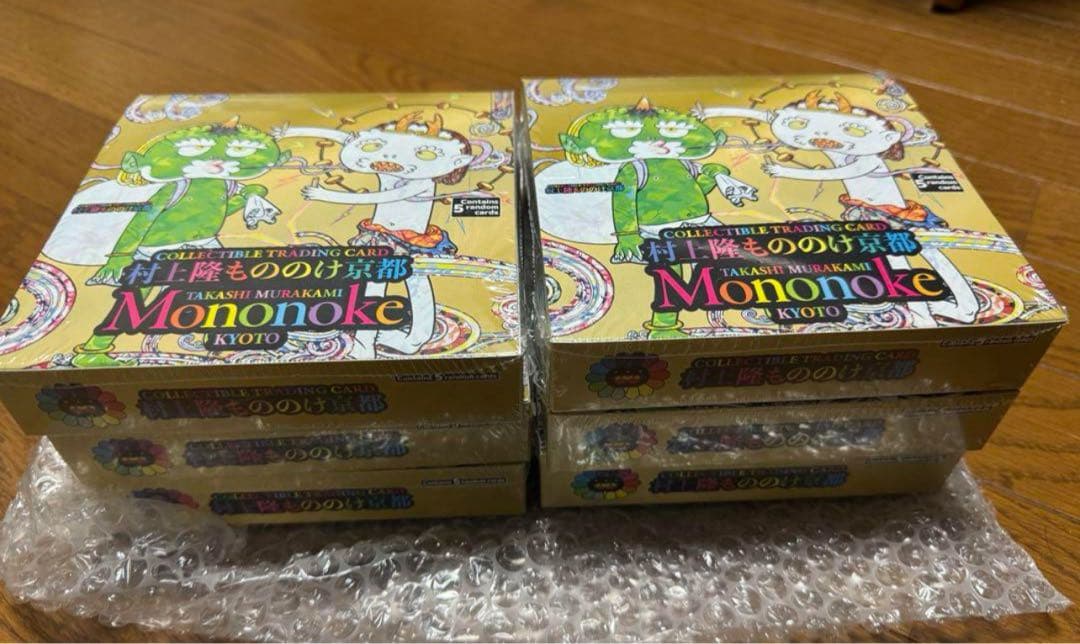 未開封シュリンク付英語版村上隆 もののけ京都 6BOX