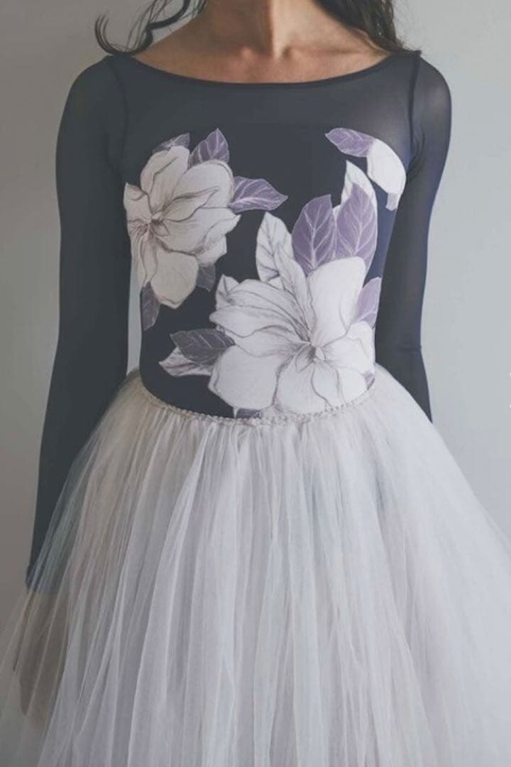 ★新品　stina スティナ　レオタード　Mサイズ stina / BLACK stina type O square