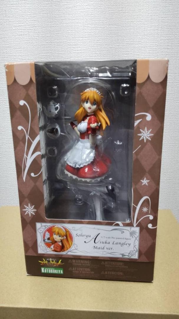 コトブキヤ エヴァンゲリオン アスカ メイドVer. 1/7 フィギュア