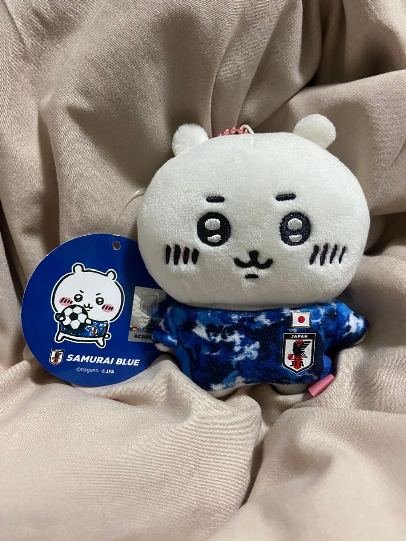 ちいかわ　ぷちミニマスコット　サッカー日本代表ver.