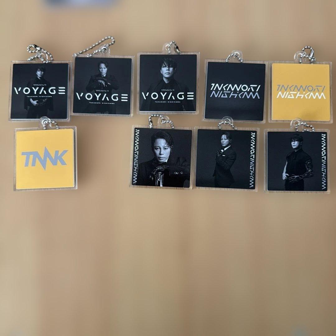 西川貴教 SINGularityⅢ VOYAGE TNNK アクキー