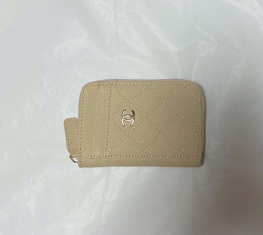 CHANELキルティングレザーケースベージュノベルティ新品 CHANEL - CHANEL シャネル ノベルティ ショルダーバッグ ポシェット