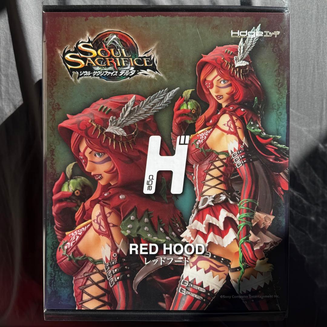 ソウルサクリファイス　デルタ　レッドフード　フィギュア　新品未開封 Hdge technical statue No.11 ソウル・サクリファイスデルタ レッド