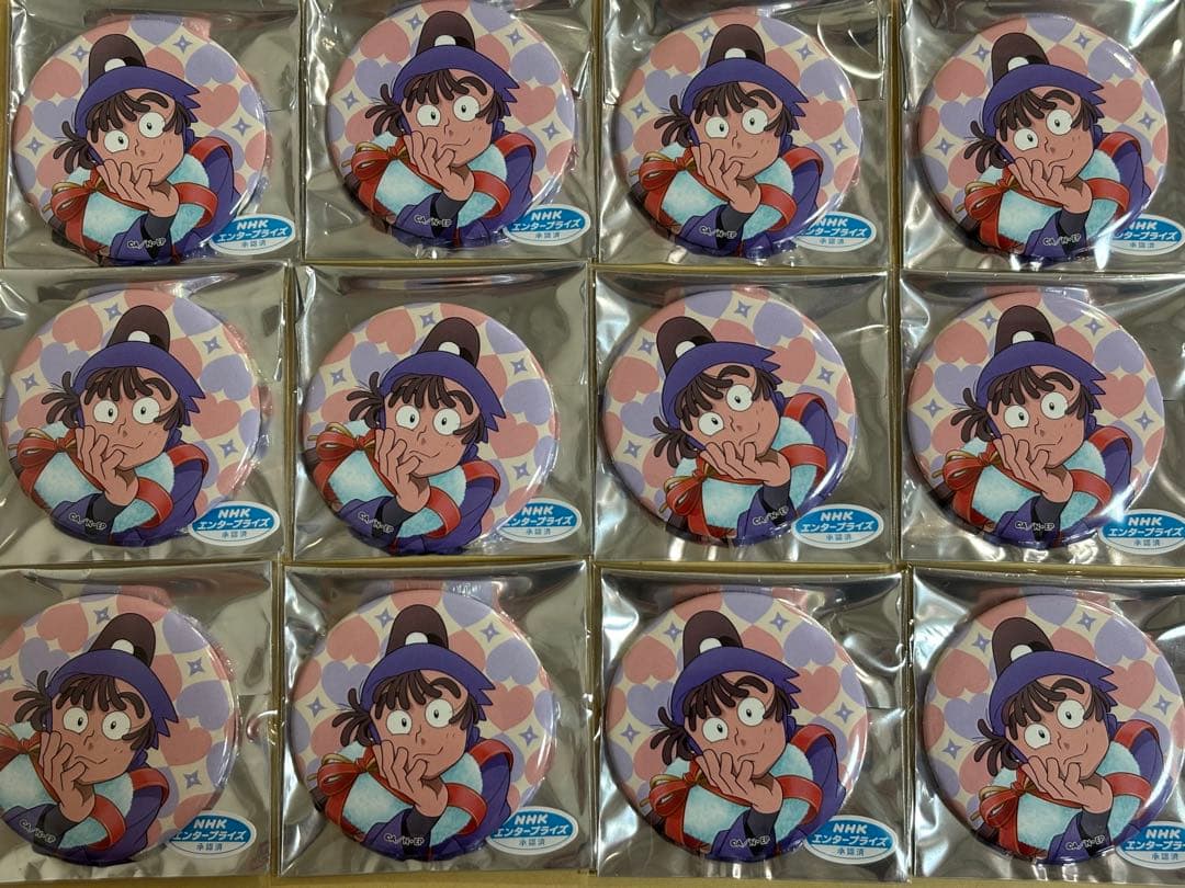 忍たま乱太郎 アニメイトカフェ はぁとふる大作戦 缶バッジ 尾浜12点