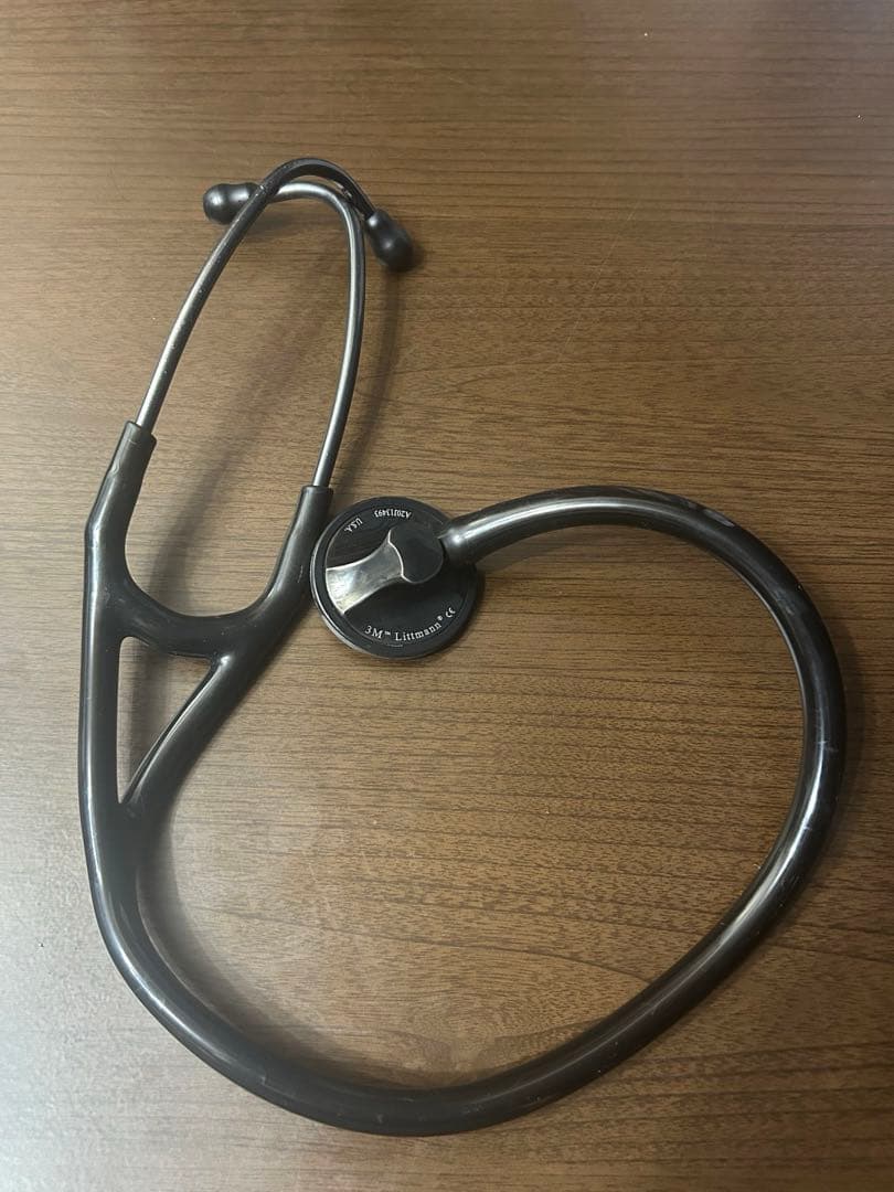リットマン　ステソスコープ　マスターカーディオロジー　聴診器　黒　ブラック