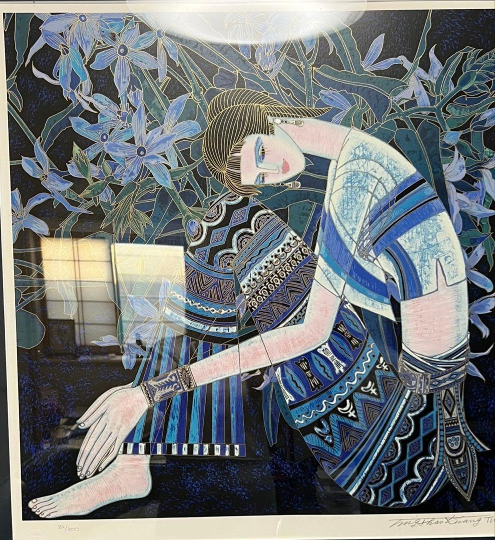 Nguyễn Thế Vinh 版画 82/200 サイン入り