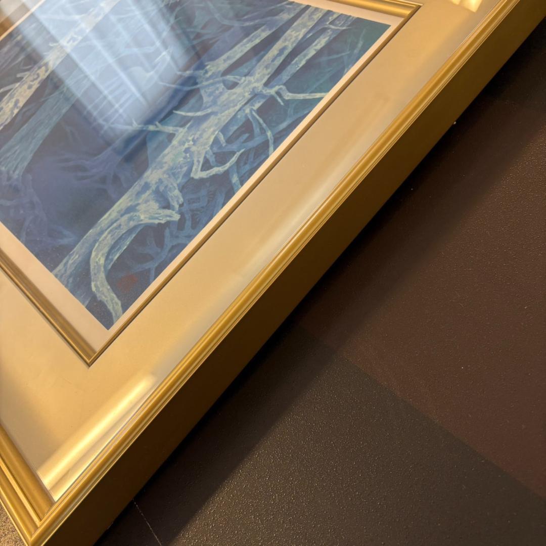 東山魁夷 白馬の森 シルクスクリーン リトグラフ 344/450 - メルカリ