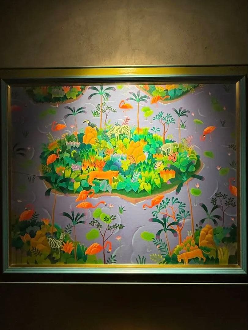 他の方発送×林孝三《タイトル不詳》（大型・肉筆作品）