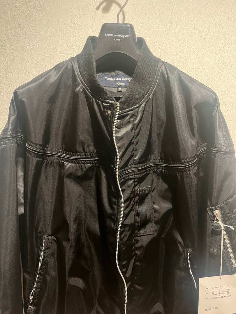 極美品】COMME des GARCONS HOMME／フライトジャケット - メルカリ