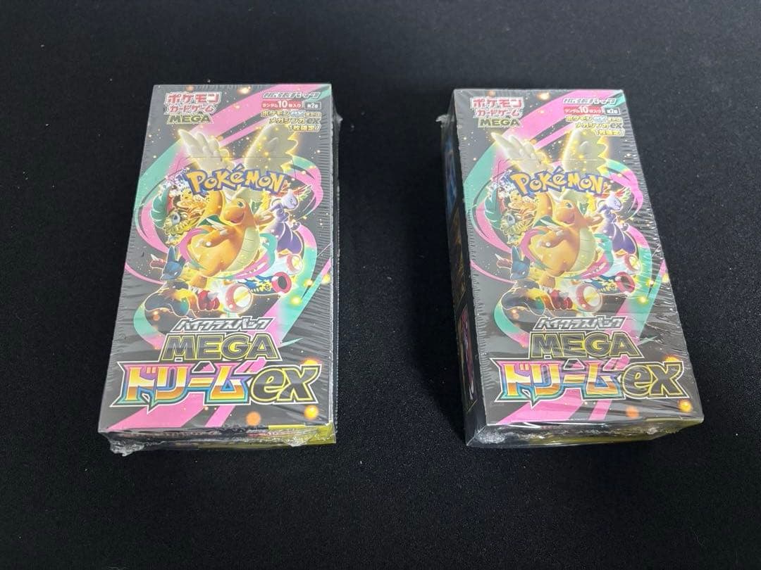 ポケモンカードゲーム MEGA ドリームEX 2BOX ポケセン産 - ポケモン