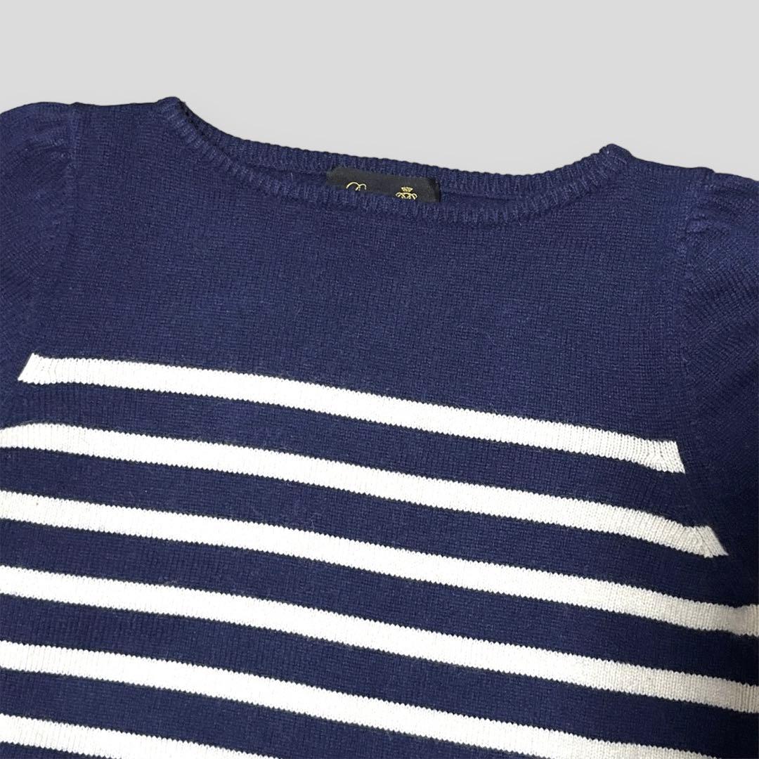 あき⭐︎様専用※ドゥロワー Drawer カシミヤ9G ボーダーニット