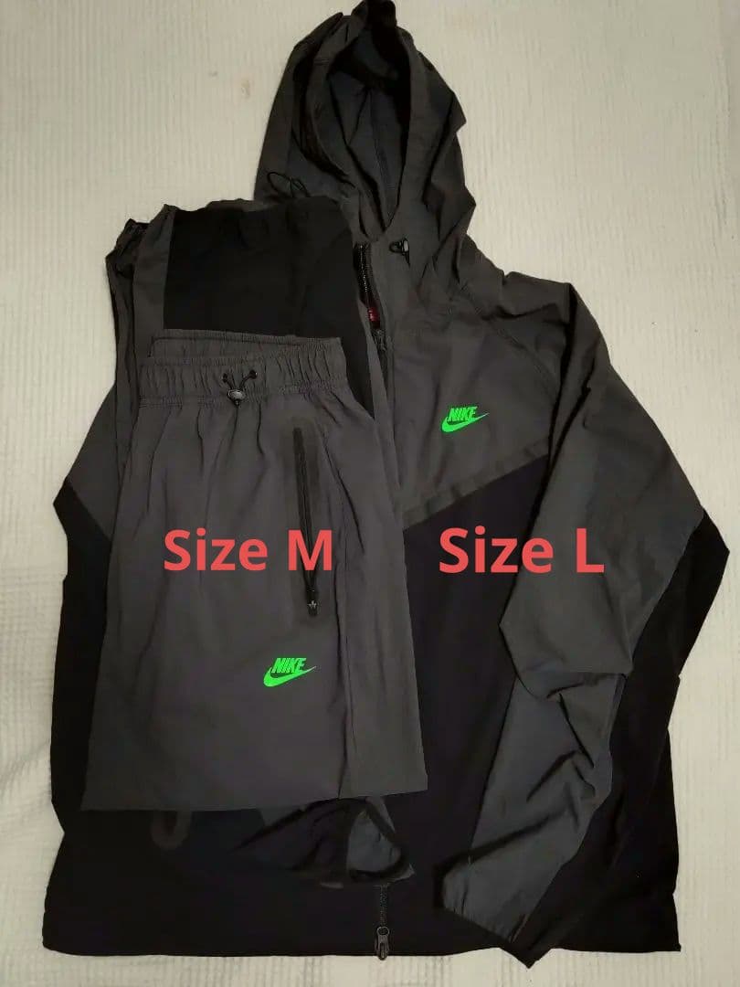 【セットアップ】NIKE テックフリース　ウィンドランナー　L/Mサイズ 楽天市場】ナイキ テックフリース ウインドランナーの通販