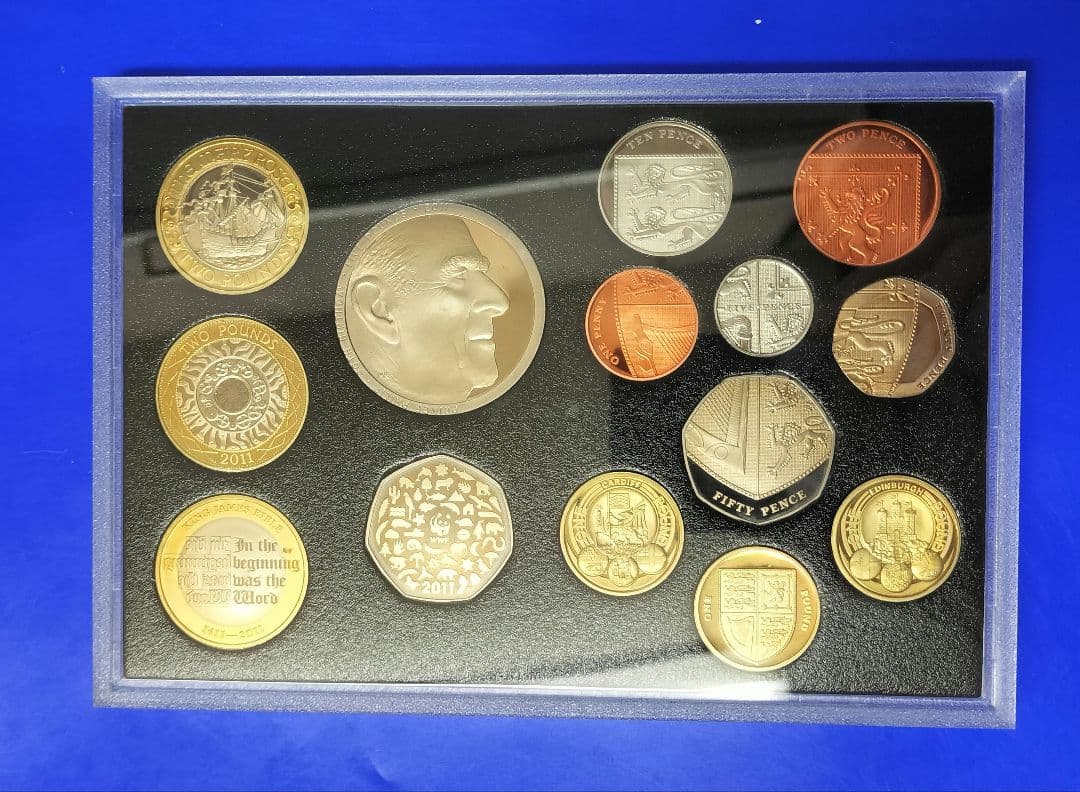 ちゃー★UNITEDKINGDOMPROOF COINSET（2011年）