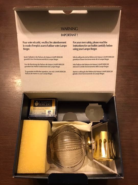 【新品・未使用】ランプベルジェパリ アロマランプセット