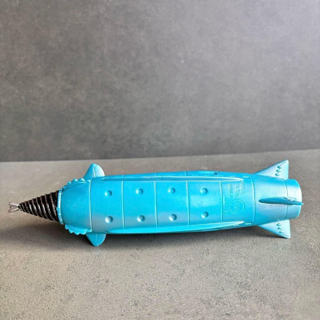 マルサン 電撃怪獣大作戦 海底軍艦 轟天号 ソフビ ブルマァク 東宝特撮