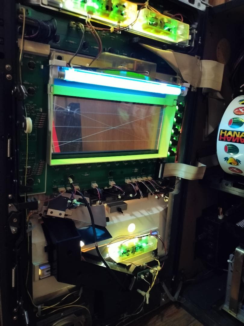 パチスロ実機】パイオニア☆『初代』ハナハナ30【コイン不要機付】4