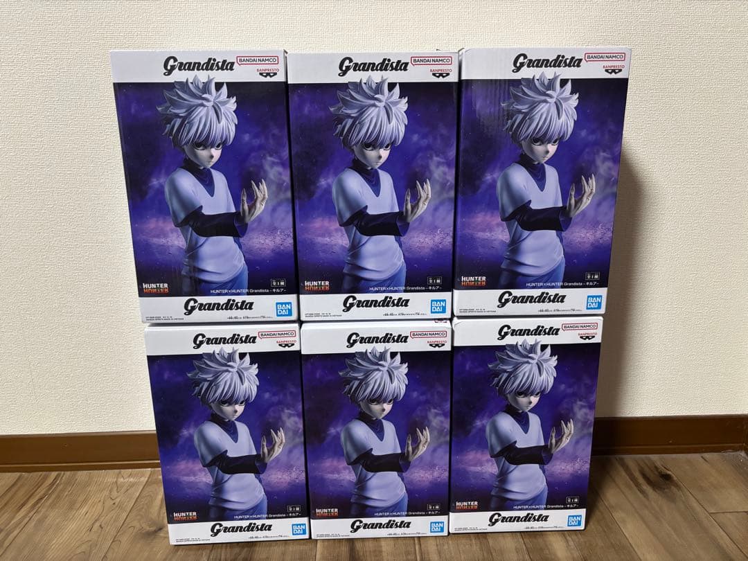 HUNTER x HUNTER Grandista キルア 6個セット ⑤ HUNTER x HUNTER Grandista キルア 6個セット③ Grandista - HUNTER
