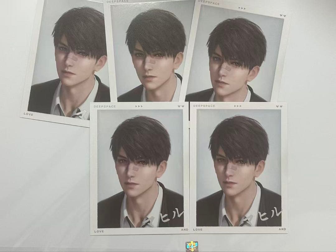 恋と深空 TGS 特典 マヒル ポストカード5枚 配布終了）購入特典 11/11〆【恋と深空】中国発売 留影カード/アクリル