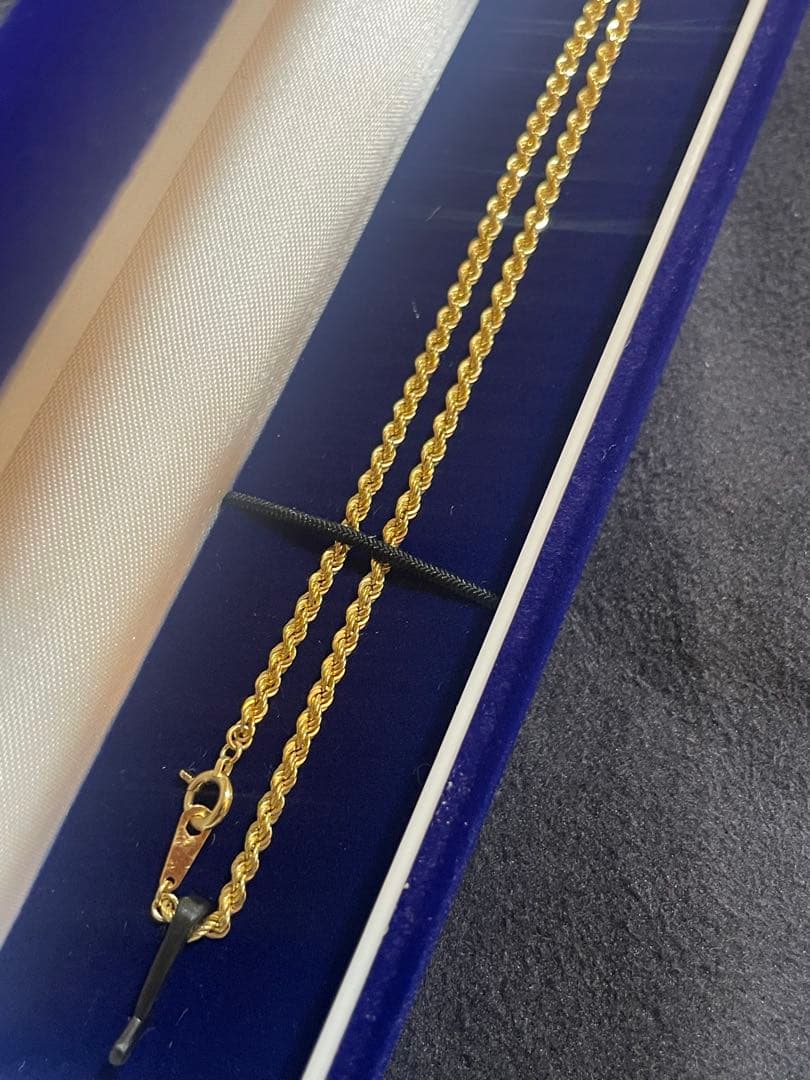 【保証書あり】Speranza 18k ロープネックレス