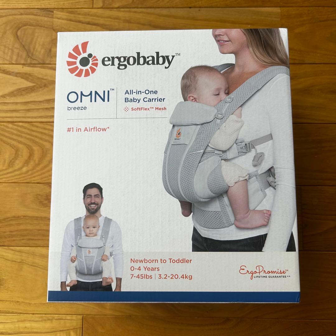 Ergobaby OMNI breeze 抱っこひも Pearl Grey
