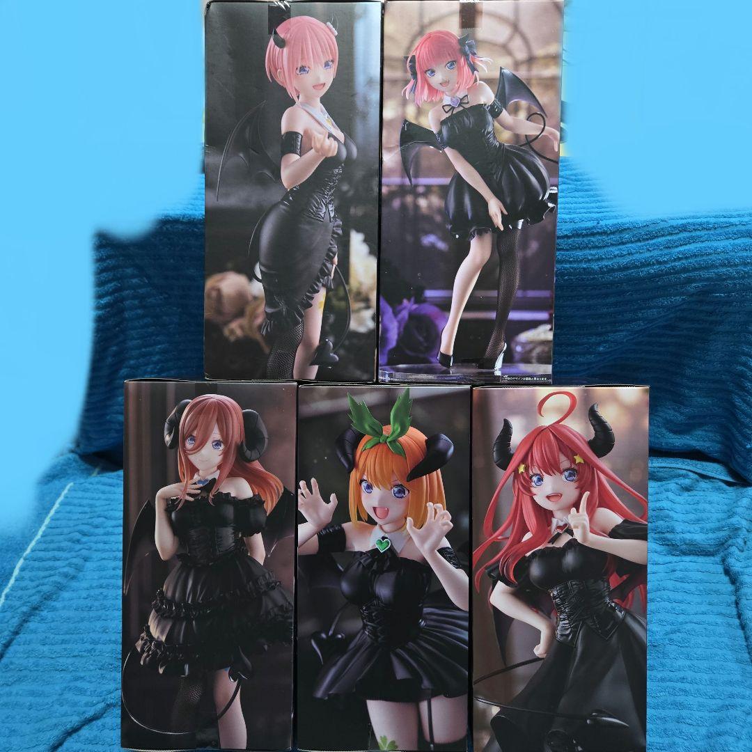 五等分の花嫁 BiCute Dark Figure 5種コンプセット - メルカリ