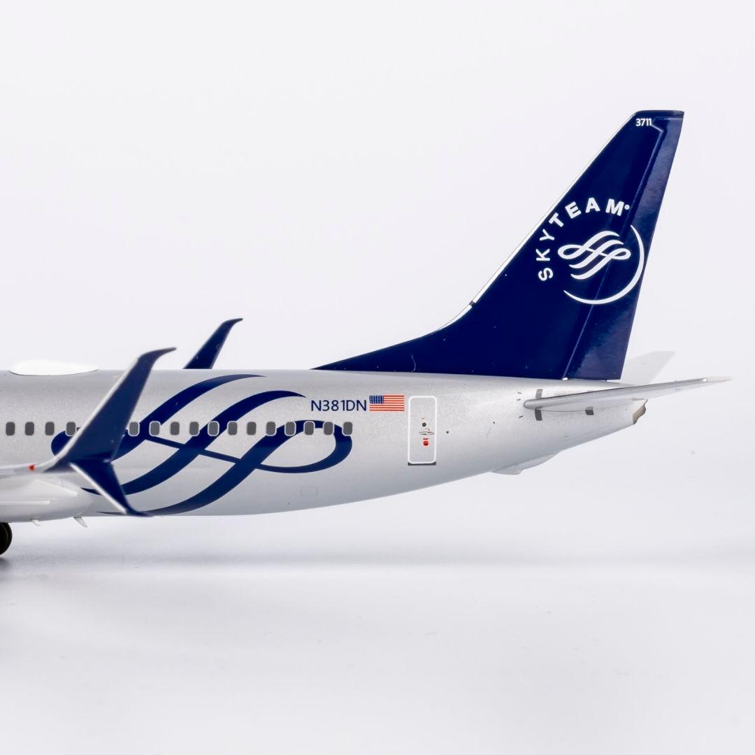 デルタ航空 737-800 スカイチーム塗装 N381DN 1/200 - メルカリ