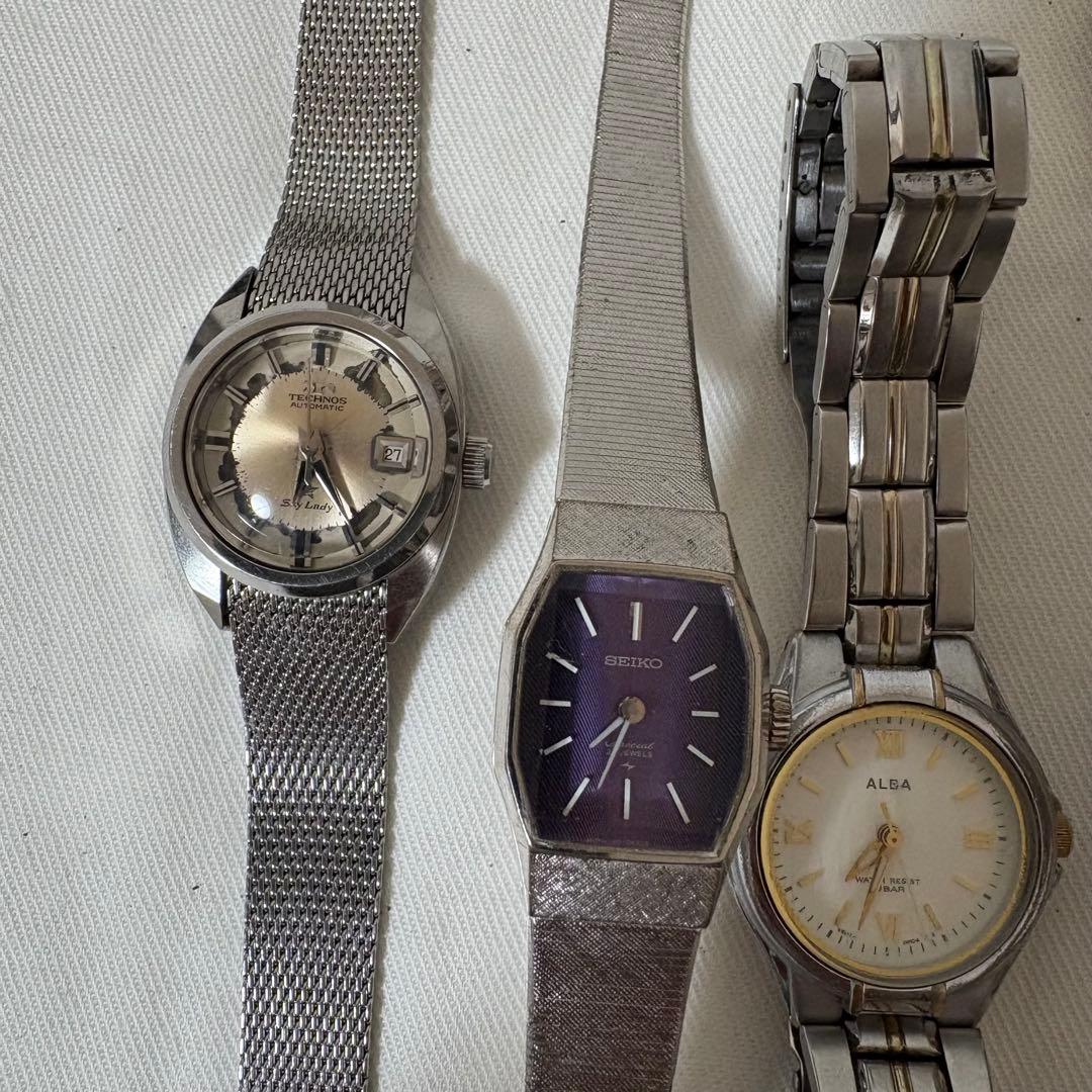 ジャンク扱い レディース SEIKO など アナログ 腕時計 18本 セット