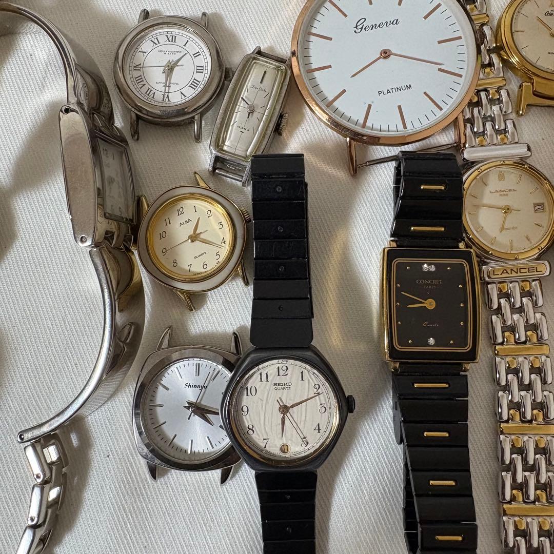 ジャンク扱い レディース SEIKO など アナログ 腕時計 18本 セット