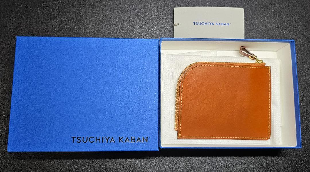 土屋鞄製造所 ナチューラ ヌメ革 Lファスナー ブラウン 未使用新品！！