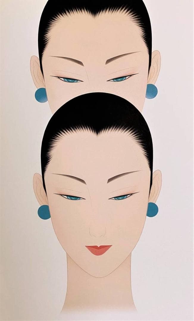 伊藤久三郎、蝶、希少な額装用画集より、美品、新品額装付