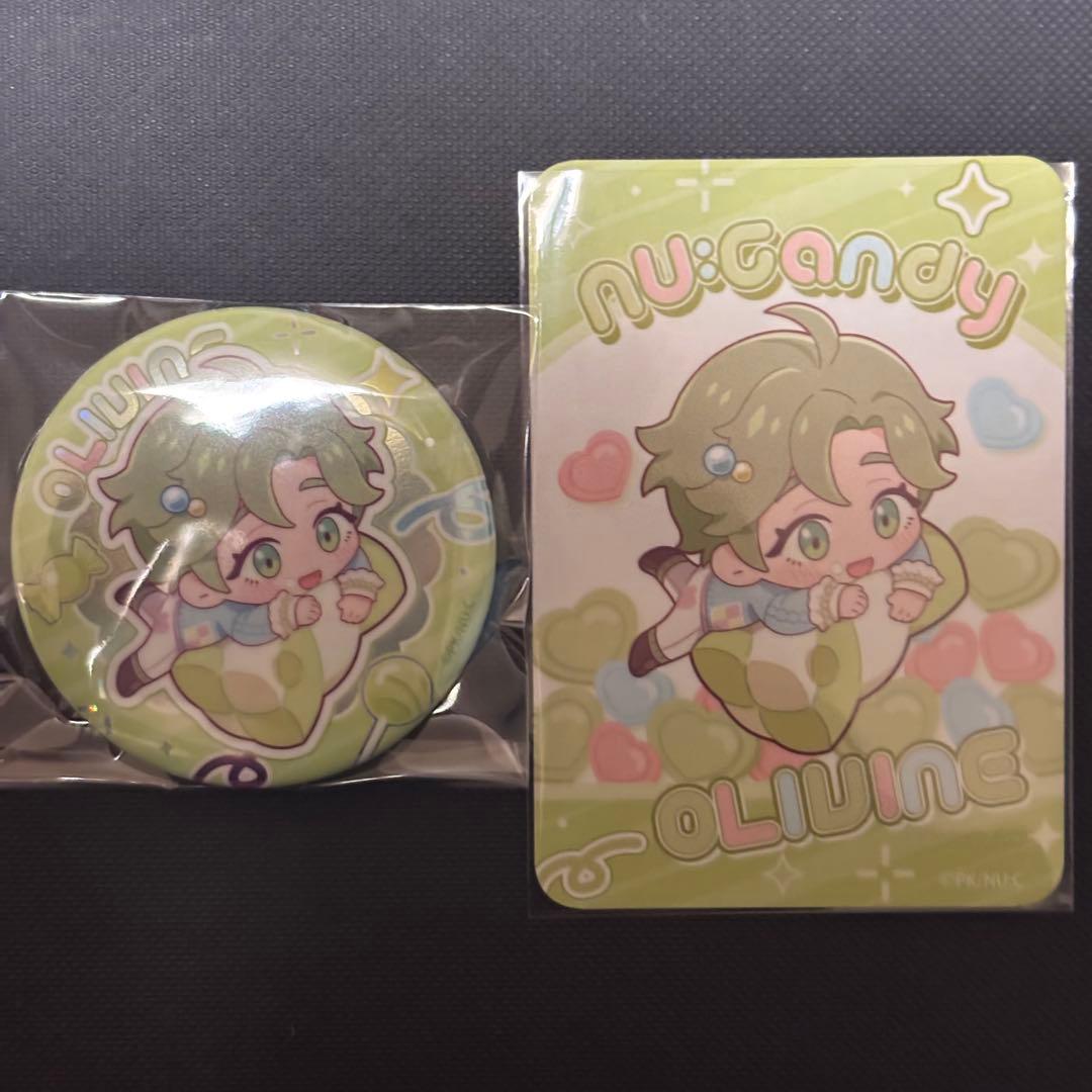 NU:カーニバル オリビン ニューカーニバル キャンディ 特典 缶バッジ