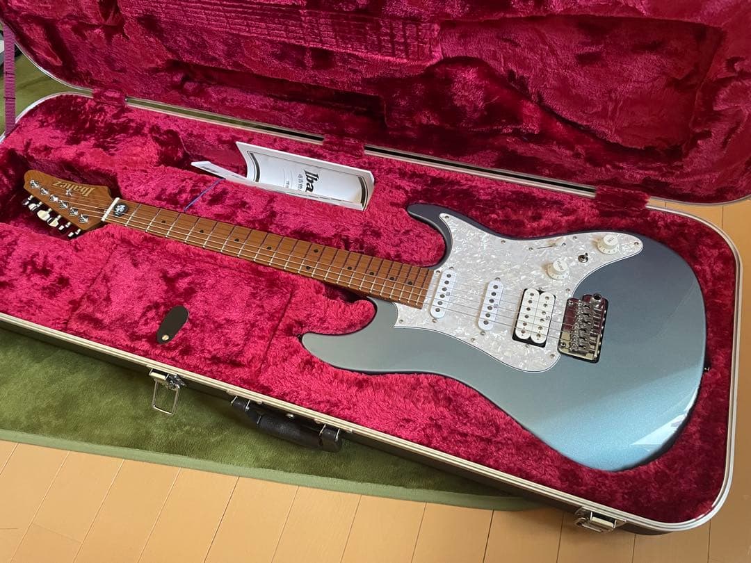 ギター Ibanez Prestige AZ2204 ICM Ibanez AZ Prestige AZ2204-ICM (Ice Blue Metallic)｜ミュージック