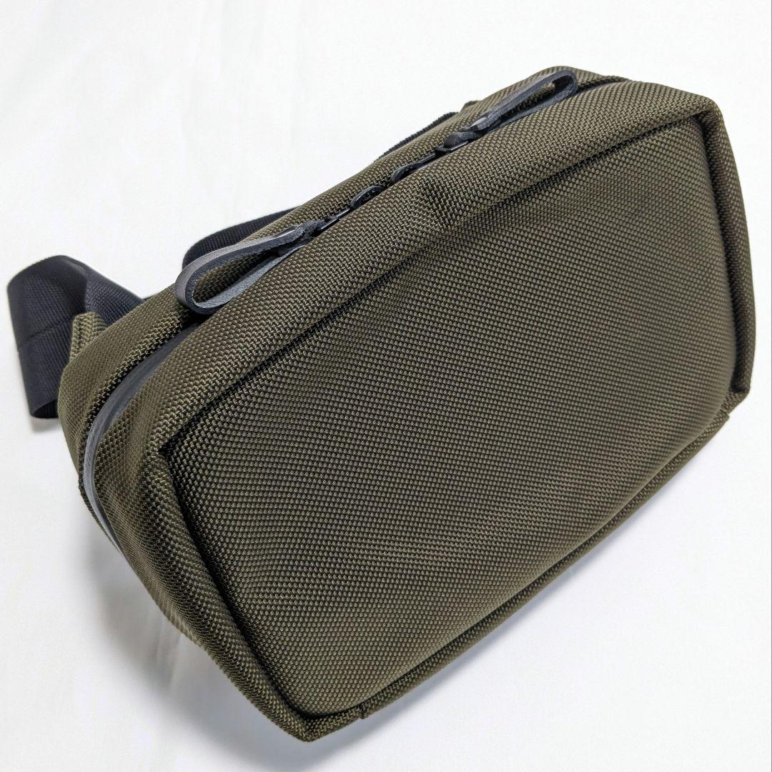 カワニシカバン　lauff​　ラフ　コーデュラ　カーキ　ボディバック　ナイロン lauff［ラフ］｜コーデュラ（R） – カワニシカバン - 愛されるものづくり